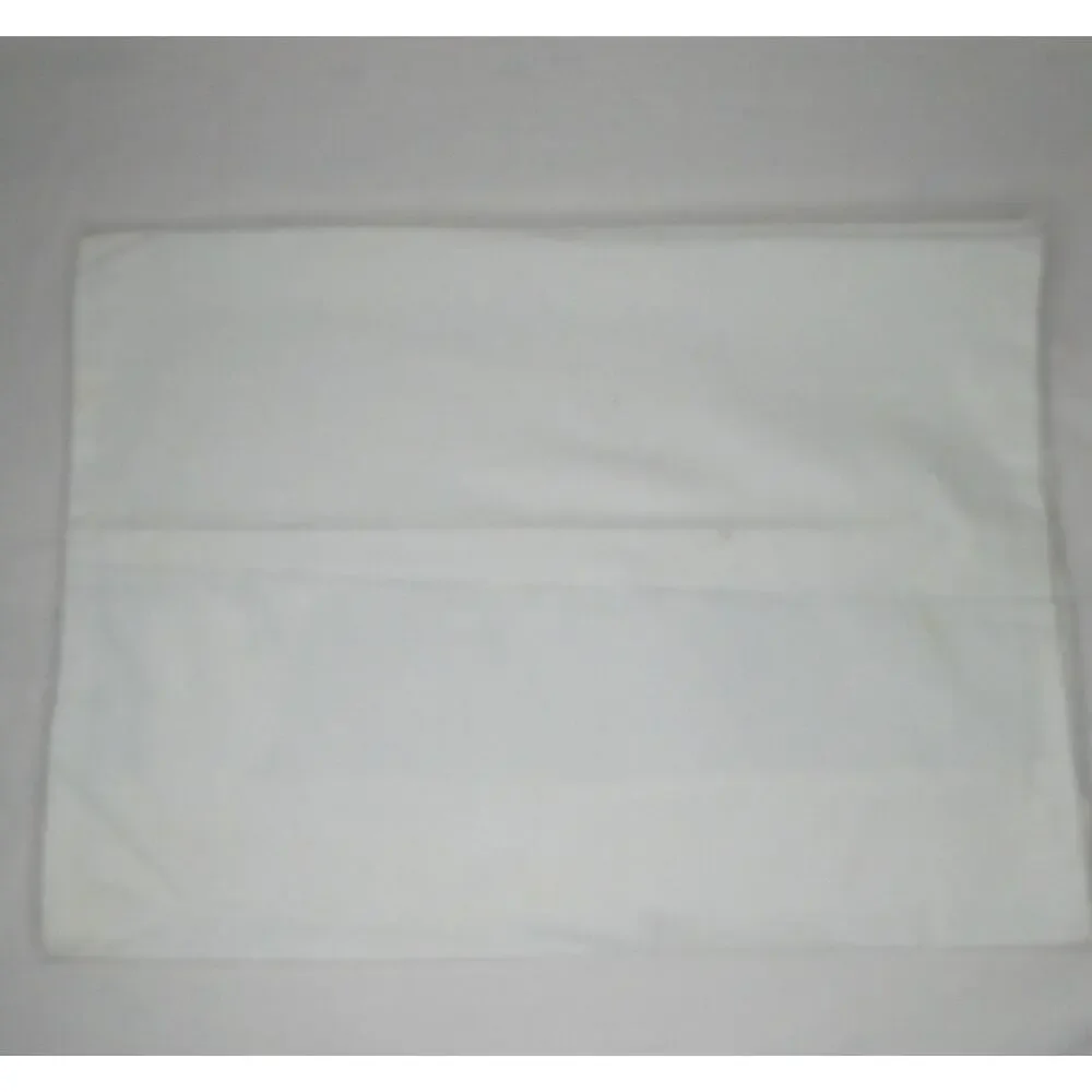 U.S. Coast Guard USCG Cross Stitch Pillowcases Eagle Anchor Medal‎ STAINS